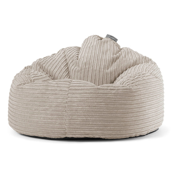 Pouf Poire, Archi - Côtelé Vison 01