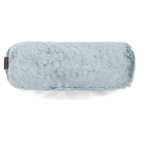 Traversin 20 x 55cm - Fausse Fourrure Lapin Bleu Pastel 02