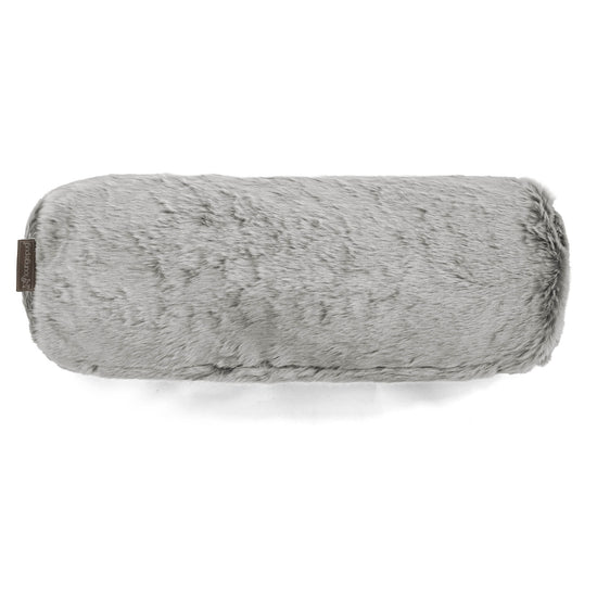 Traversin 20 x 55cm - Fausse Fourrure Lapin Gris clair 02