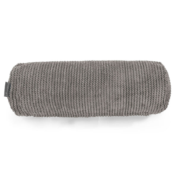 Traversin 20 x 55cm - Pompon Anthracite 01
