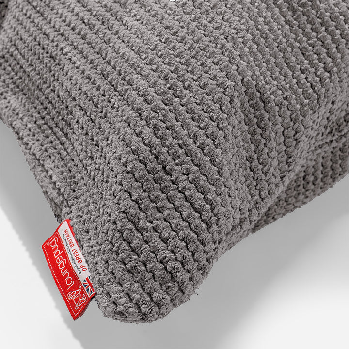 Traversin 20 x 55cm - Pompon Anthracite 03