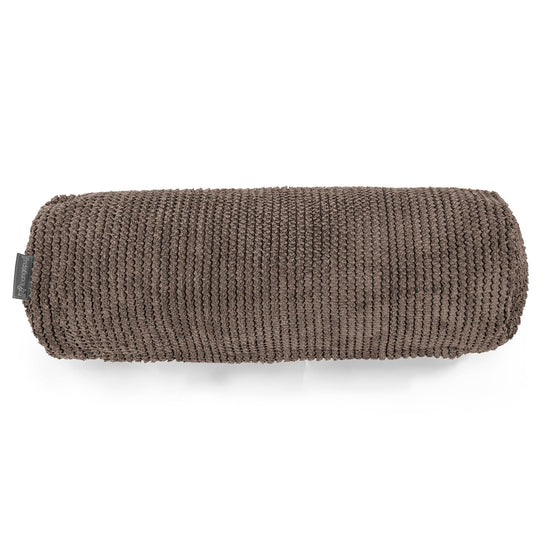 Traversin 20 x 55cm - Pompon Chocolat 02