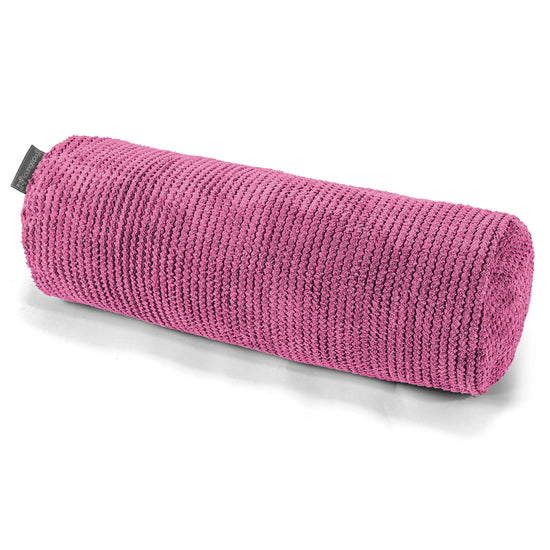 Traversin 20 x 55cm - Pompon Rose 01